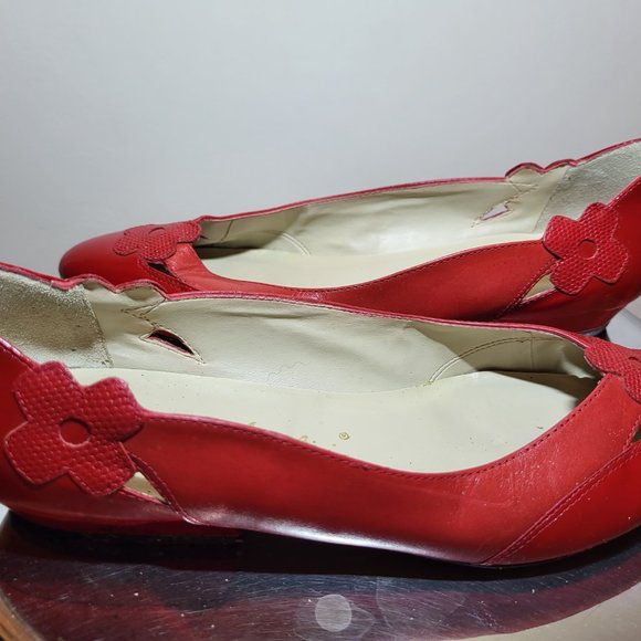 Vintage red flats - Picture 2 of 3